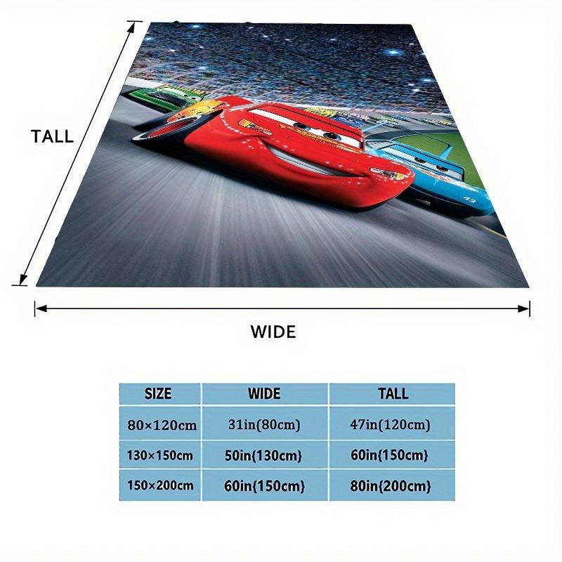 1pc Cras Printing Blanket - Soft, All-Season Throw for Living Room, Bedroom,Personalized Gift with Adorable Cartoon Design