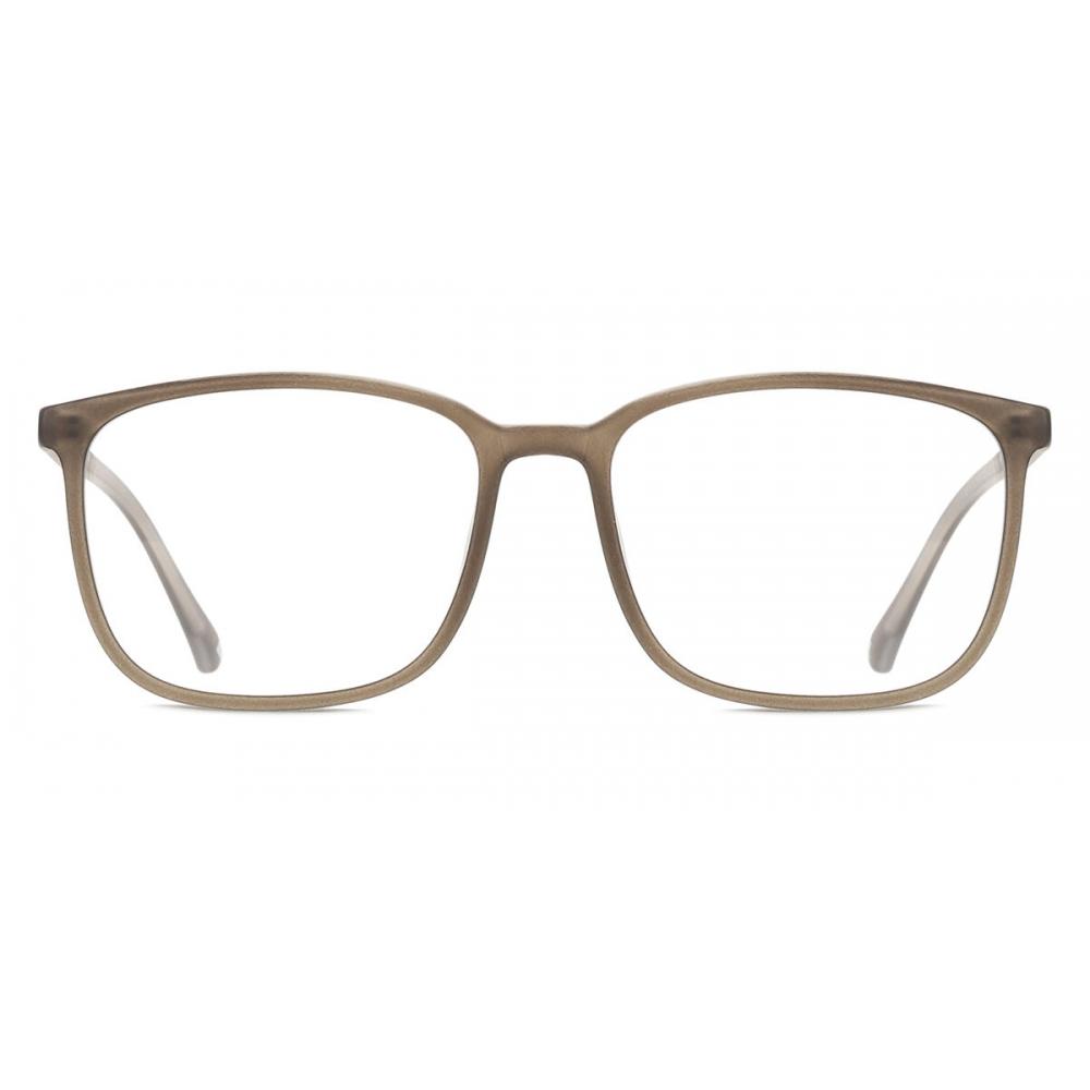 Full Rim Square Transparent Grey Smartbuy Collection Rupperte Cp128b Fashion Unisex Eyeglasses