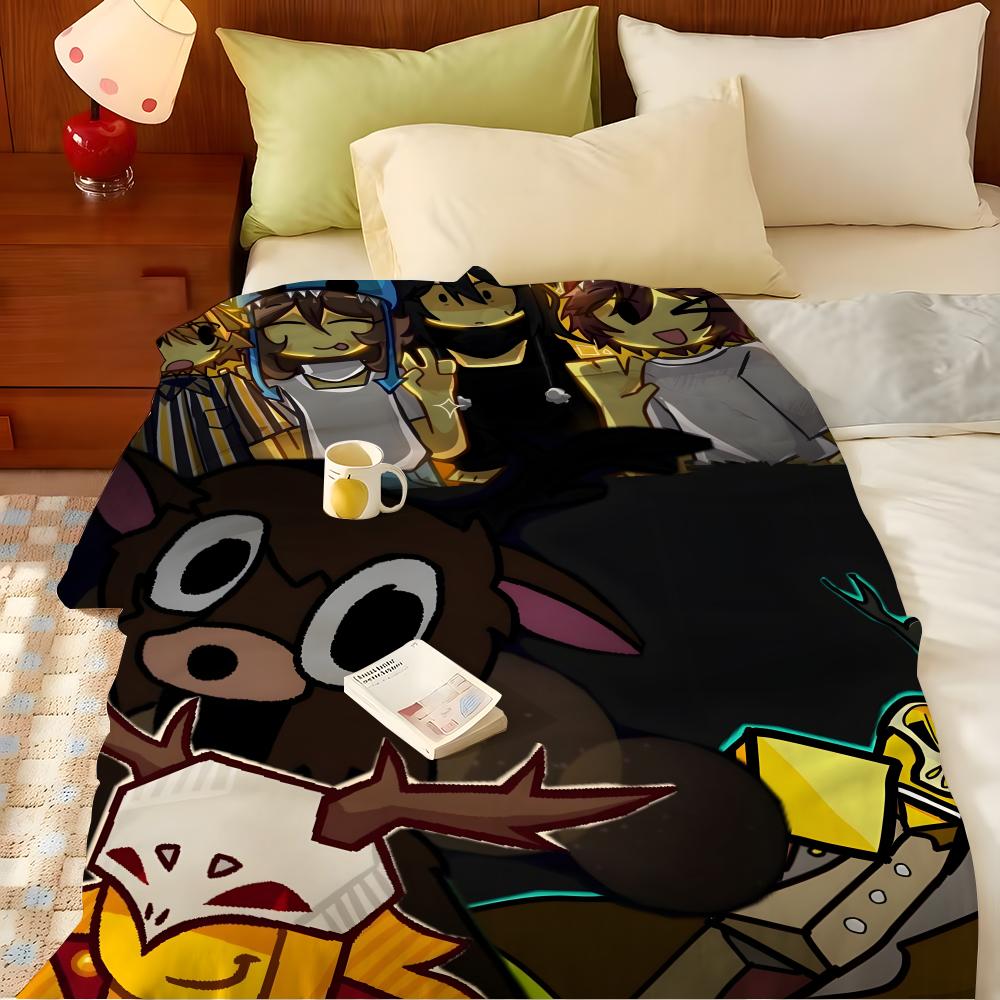 Art N-Nights I-Im W-Wald-tt Wurf Flanell-Kuscheldecke, Leicht Gemütlich, Strapazierfähig Waschbar niedlich Cool