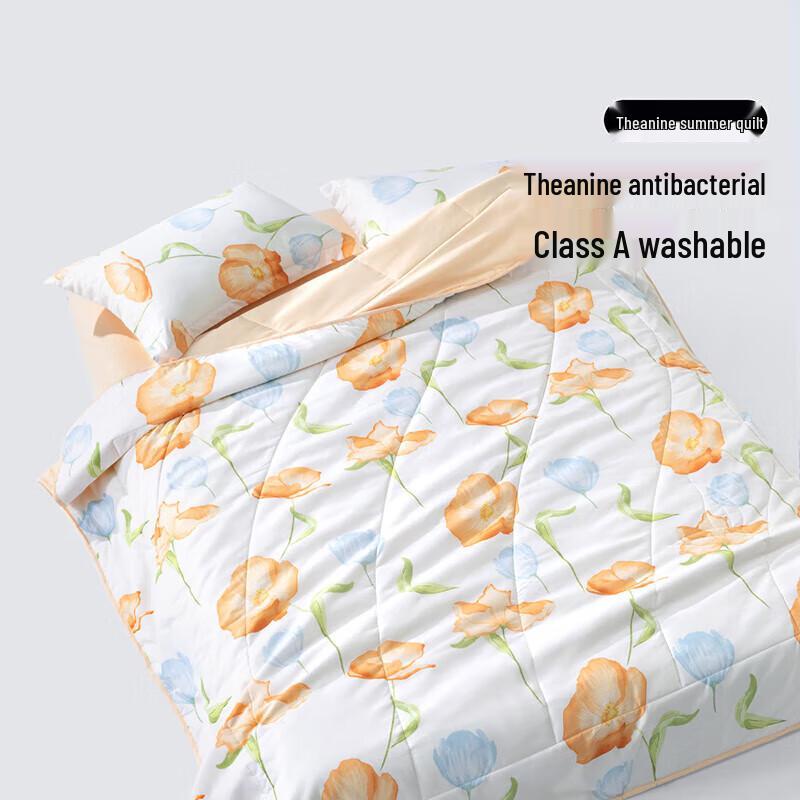 

Mercury Home Textiles Cherry Blossom Antibacterial Soy Fiber Quilt