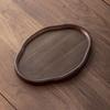 Bamboo Serving Tray Fruit Platter Tea Cup Storage Tray Multi-Purpose Snack Platter for Fruit