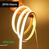 5V USB COB Neon LED Strip With Dimmer IP68 Waterproof 320LEDs/M White Natural Warm Neon Rope Light Indoor/Outdoor Linear Decor
