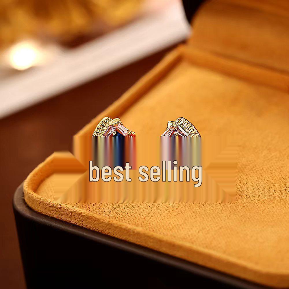 Набор: Цветной кулон-лошадка с цирконами, серьги со знаком зодиака и браслет дофамин