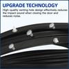 Front Left/Right Side Door WeatherStrip Rubber Seal for Honda Accord Sedan 2003-2007 OEM 72365-SDA-A01 72325-SDA-A01