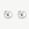MERCURY [silver 925] Silver Ball Hoop Earring