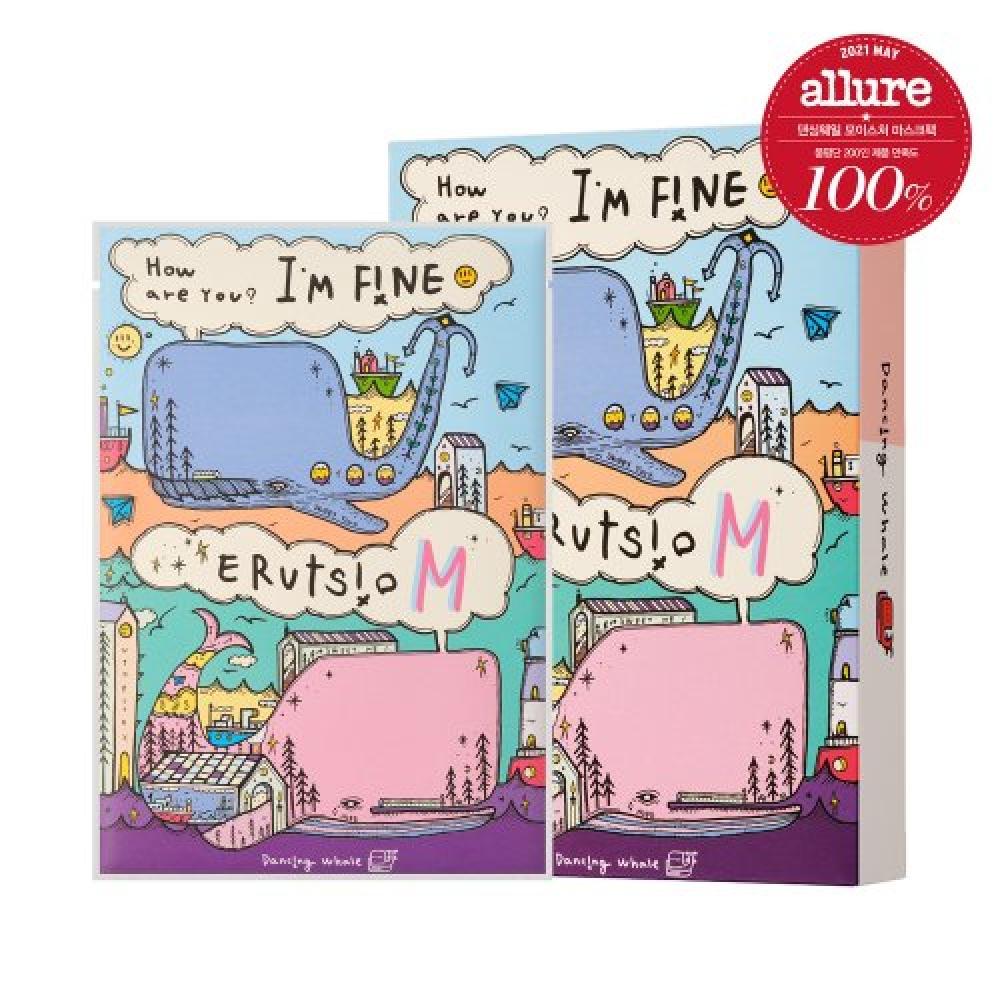 Dancing Whale Moisture Mask  10 Sheets none