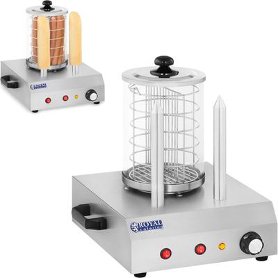 Warmer Device for 30 Hot Dogs, Sausages, 2 Buns, Royal Catering RCHW3502