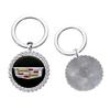 For ATS BLS CT4 CT5 CT6 CTS ESCALADE SLR SRX STS XT4 XT5 XT6 XTS Fashion Car Emblem Keychain Alloy Key Ring Accessories