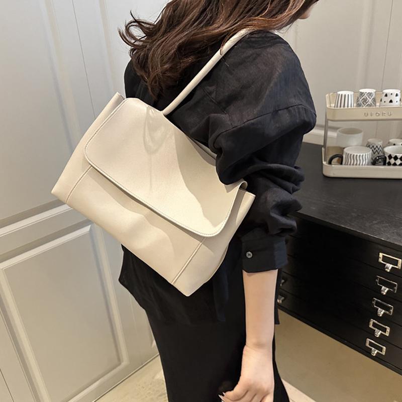 Single Shoulder Bags for Women Large Hobo Shopper Bag Solid Color Quality Crossbody Handbag Lady Travel Tote Bags
