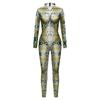 Adult Serpentine Cosplay Costume 3D Print Exercise Sexy Bodysuits Halloween Flexible Party Jumpsuit Fitness Outfit Romper Unisex