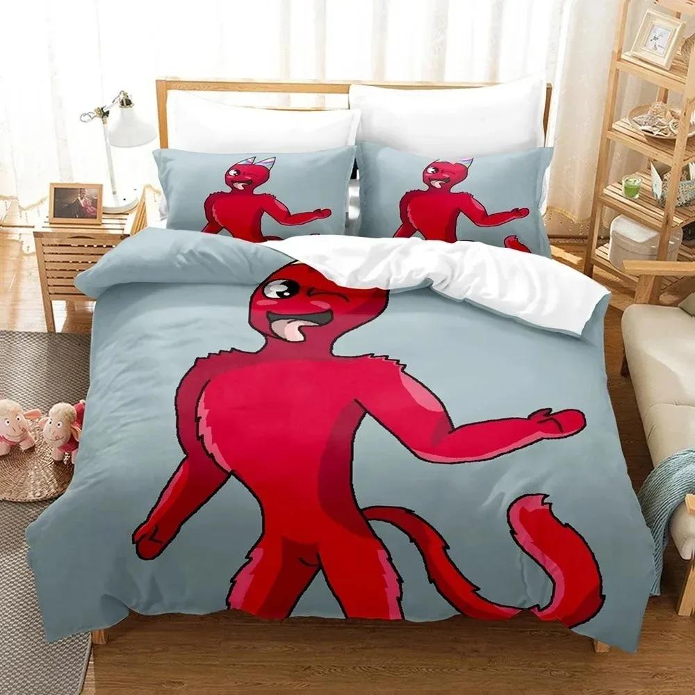Garten Of Banban Bedding Set Cartoon Bed Gift For Boys Kids Girls Home Decor Single Twin Full Size Cute Duvet Cover Sets