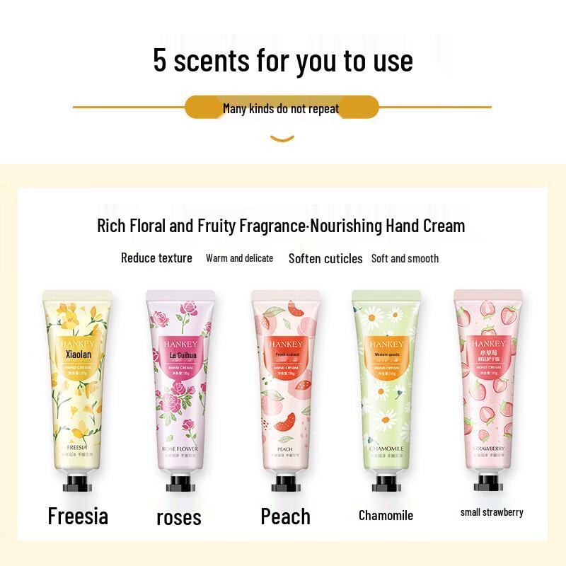 Hanji Floral Fruit Hand Cream 30-Pack