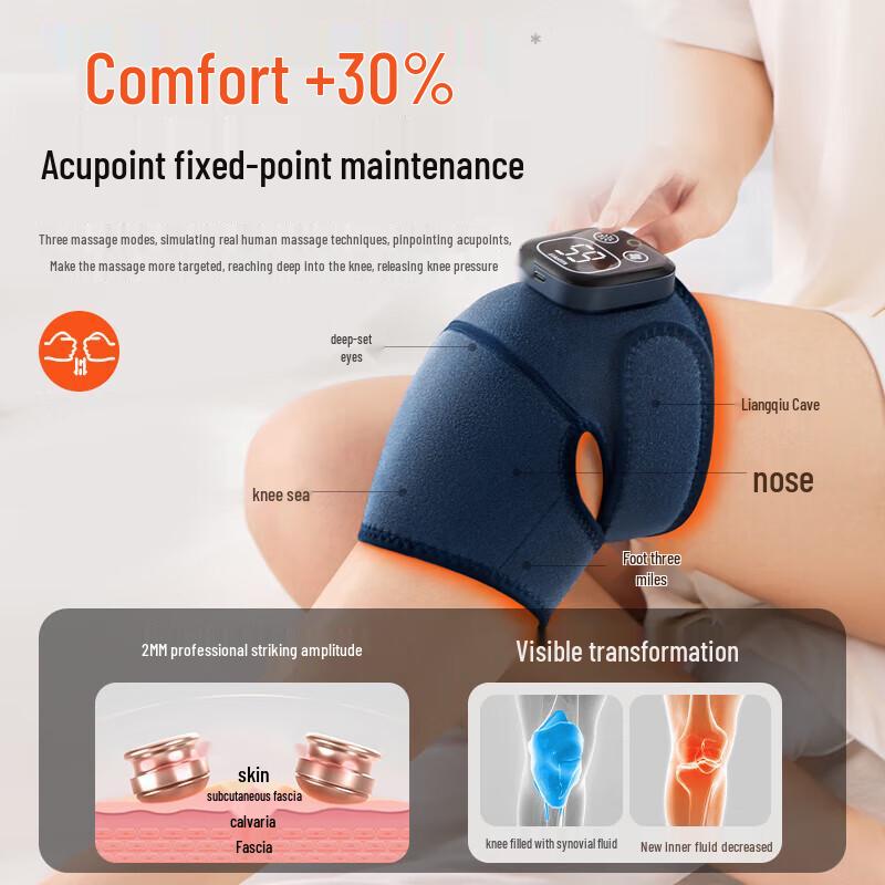 Keepfit K19S Beheiztes Kniemassagegerät