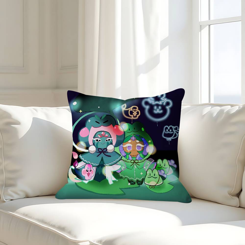 Игра C-Cookie R-Run Подушка в подарок Домашний офис Декоративная подушка Подушка для спальни Диван Автомобильная наволочка 16x16Inch