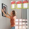Strong Hanging Picture Frame Removable Magic Tape Easy Pull Adhesive Hook Self-Adhesive No Trace Magic Decorative Picture Double