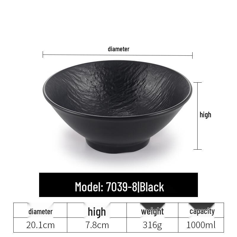 Japanese Style Melamine Serving Bowl