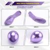 A96I-50Pcs 10 Inch Metallic Latex Balloons Thick Chrome Glossy Metal Pearl Balloon Globos For Party Decor