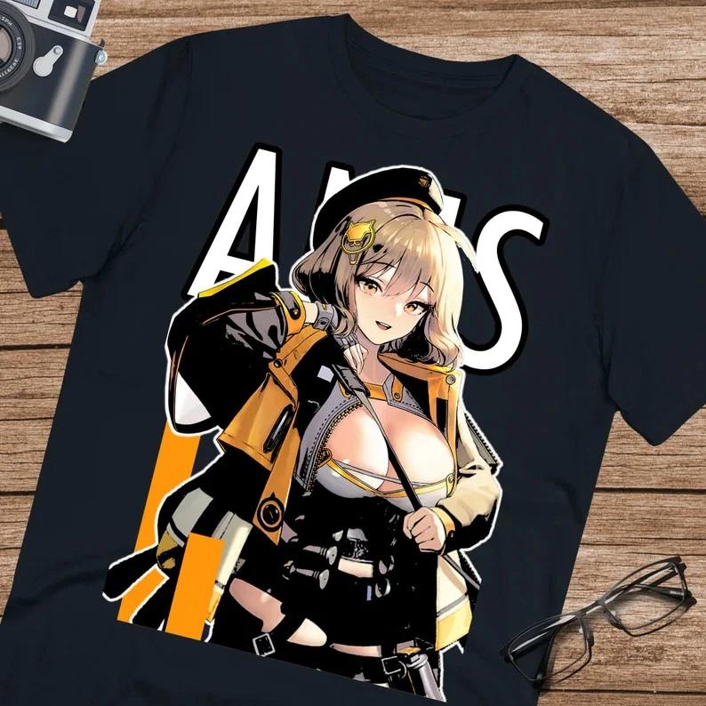 Anime Nikke Anis Goddess Of Victory T Shirt Size S 4XL Black Size S 4XL S
