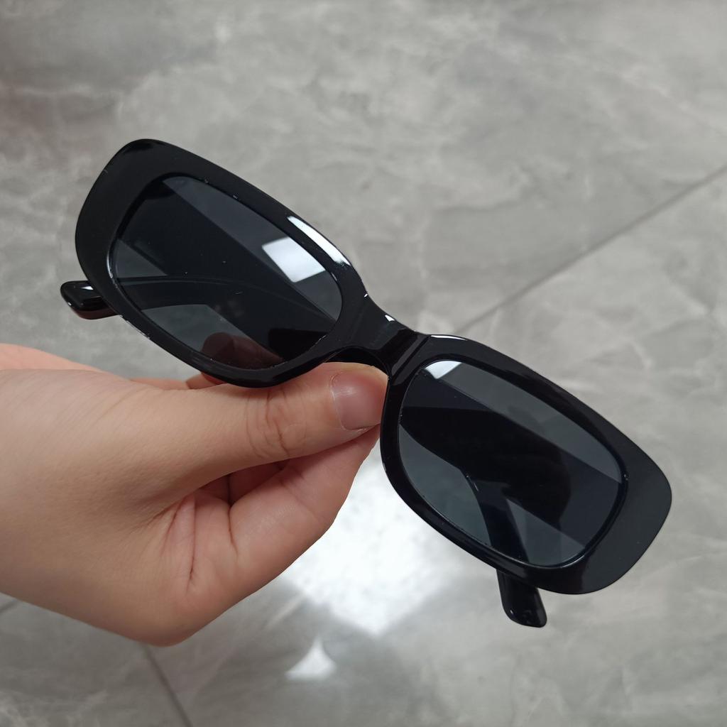 Sunglasses Women'S Retro Sunglasses Uv-Proof Square Glasses Men'S Personalized Sun Protection Sunglasses