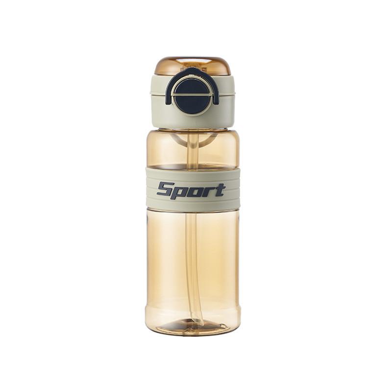 Space Themed Plastic Water Bottle With Leakproof Seal For Students And Outdoors