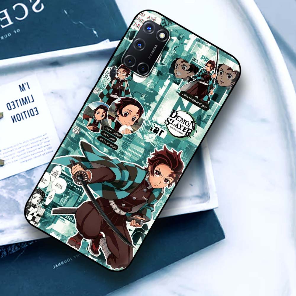 

Чехол для телефона с изображением аниме «Убийца демонов» для Oppo A53 A9 2020 A93 A52 Find X2 Lite Reno3 Reno4 Reno6 Pro Plus 5G K9 A74 4G A94 Reno6 Pro Plus 5G