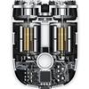 Electric Double Head Magnetic Portable Be Both And Electric Shaver Men Shaver Whole Body Can Washed Men Portable