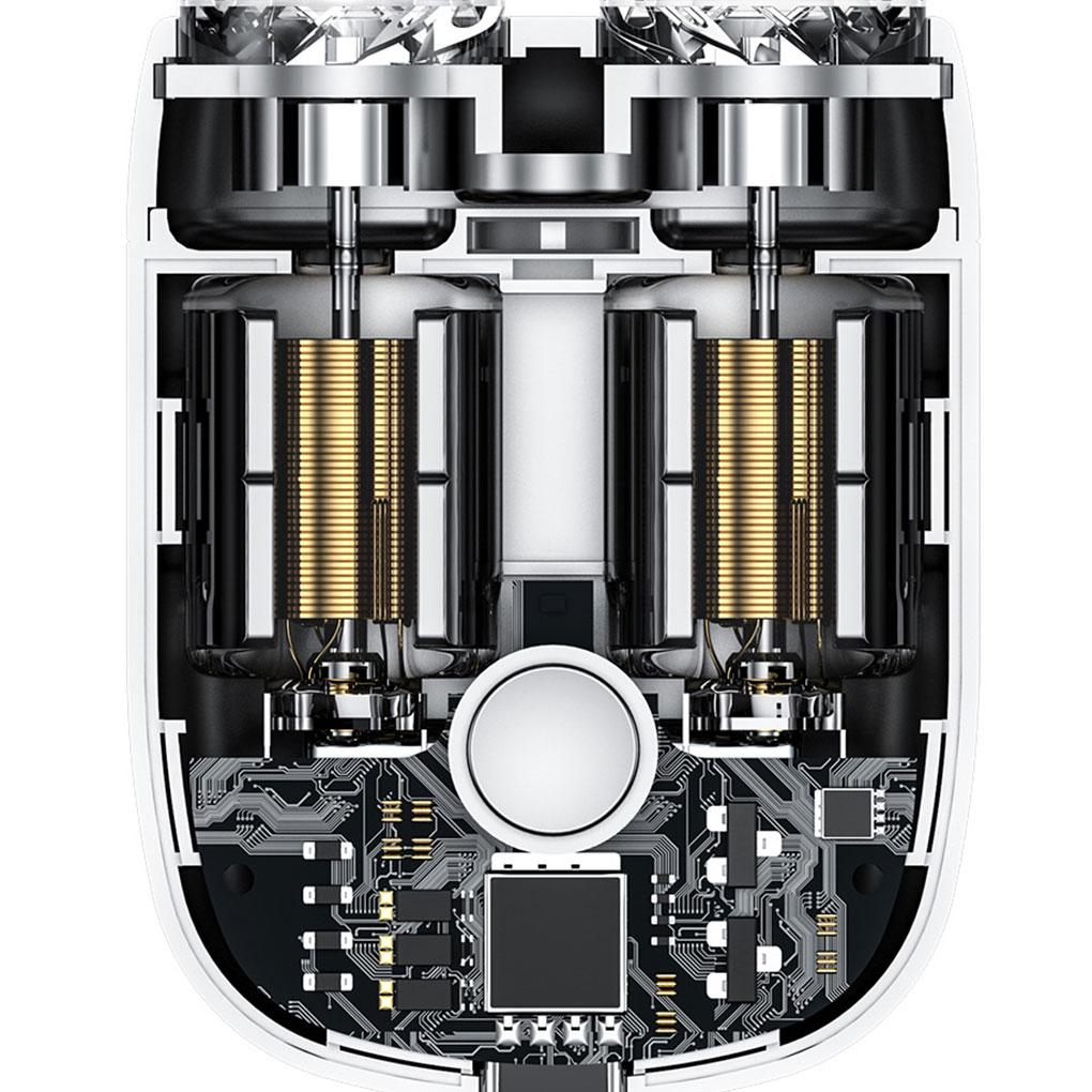 Electric Double Head Magnetic Portable Be Both And Electric Shaver Men Shaver Whole Body Can Washed Men Portable