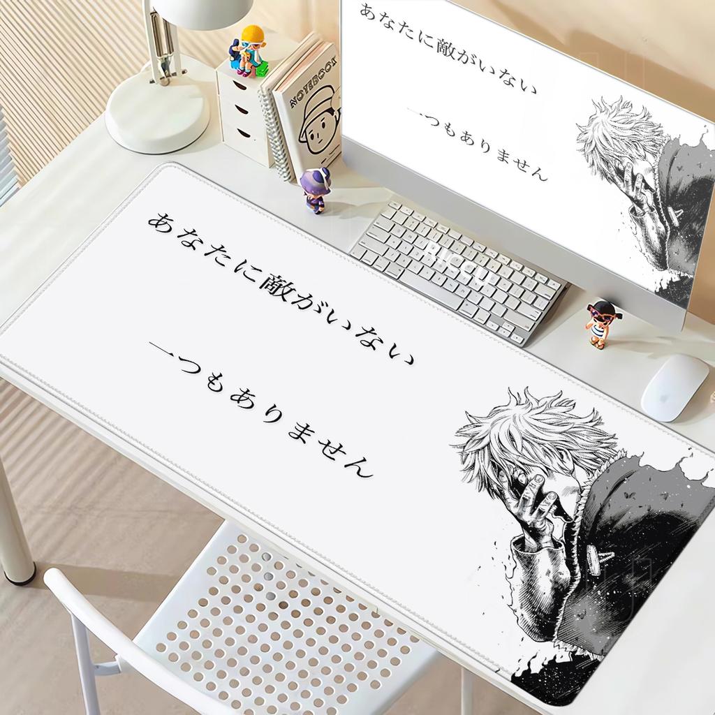Gamer E-Sport Computer Mauspads Vinland Saga Mauspads Mechanische Tastatur Rutschfeste Gummi-Mauspads PC-Schrank Erweiterte Matten