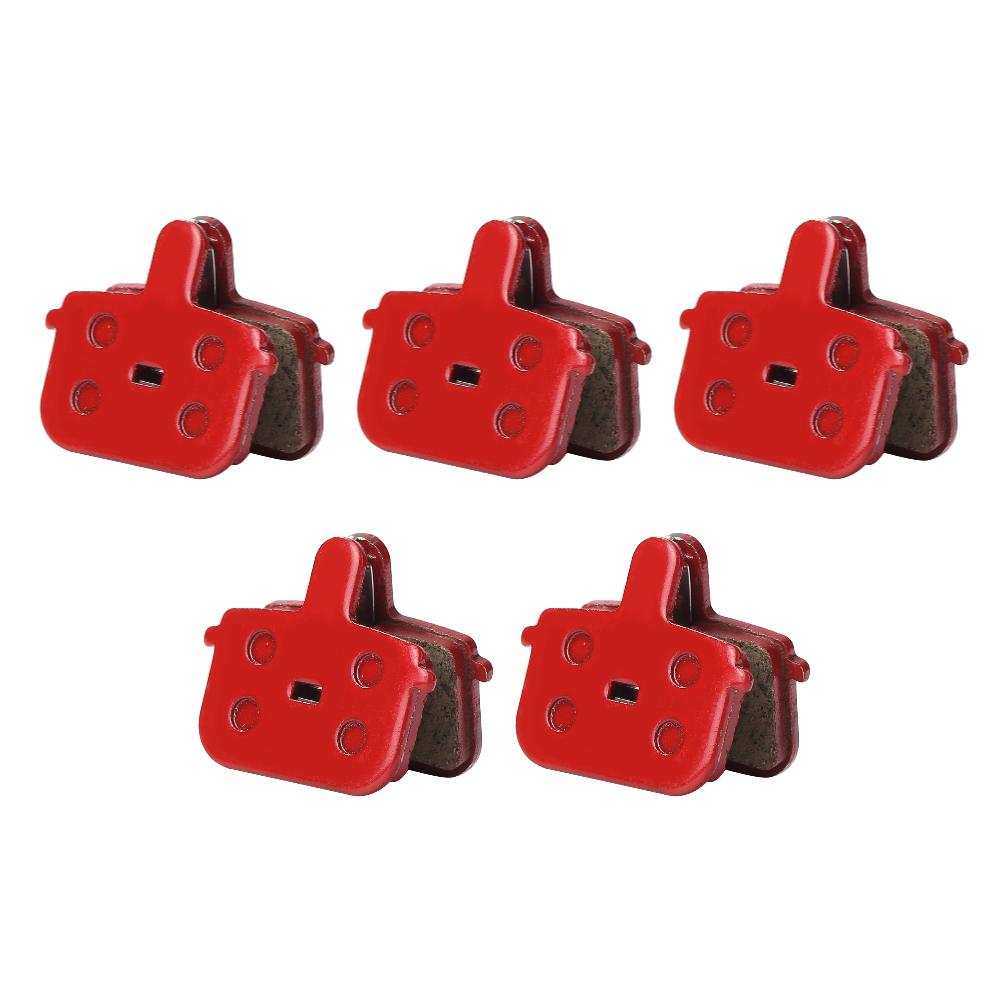 50-1Pairs MTB Mountain Bike Disc Brake Pads Bicycle Resin Semi-Metallic Cycling Brake Pad Parts