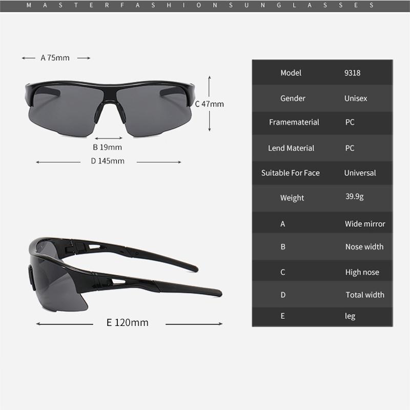 Mens Sun Glasses Bicycle Outdoor Use Athletic Goggles Sun Glasses Bicycle Goggles Wind Shield Safety Goggles 9318