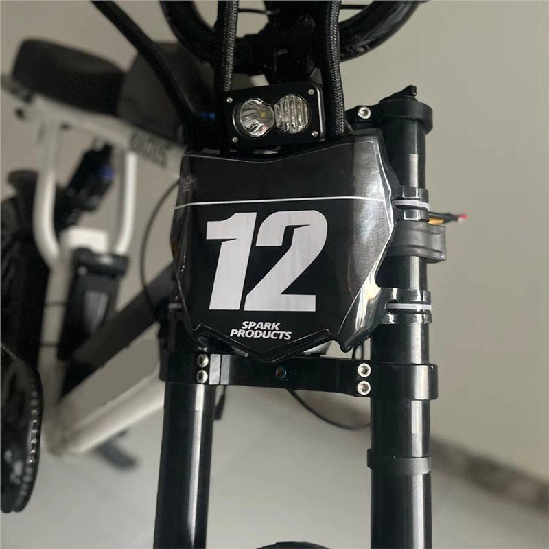 Front Windshield License Plate Cover For Sur Ron Light Bee X S Talaria Dirt Bike Number Plate Accessories