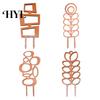 Easy Install Plant Stand Wood Bracket Leaf Shape Trellis Vine Healthy Growth Support Installation Multifunctional Holder