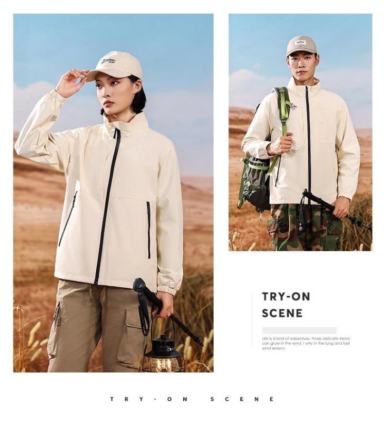 Windcheaters Fashionable Thin Models of Unisex Windproof Fabrics Comfortable Rushing Jacket YG-999