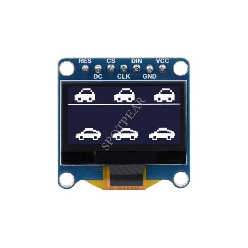 Raspberry Pi 0,96" OLED Zweifarbiges Display (Gelb/Blau) 128×64 für Arduino/STM32