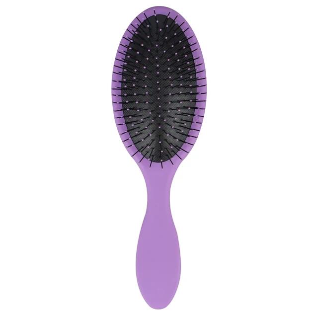 Detangling Air Cushion Hair Brush Oval Scalp Massage Anti-Tangle Wet Dry Use Matte Handle Hairbrush for Home Salon Curly Straight Hair Styling