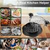 Chicken Chopper Chicken Chopper with Transparent Dsplay Cover Non-slip Base Suitable for Dishwasher Meat Shredder