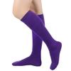 Women's Solid Color Calf-high And Knee-high Socks