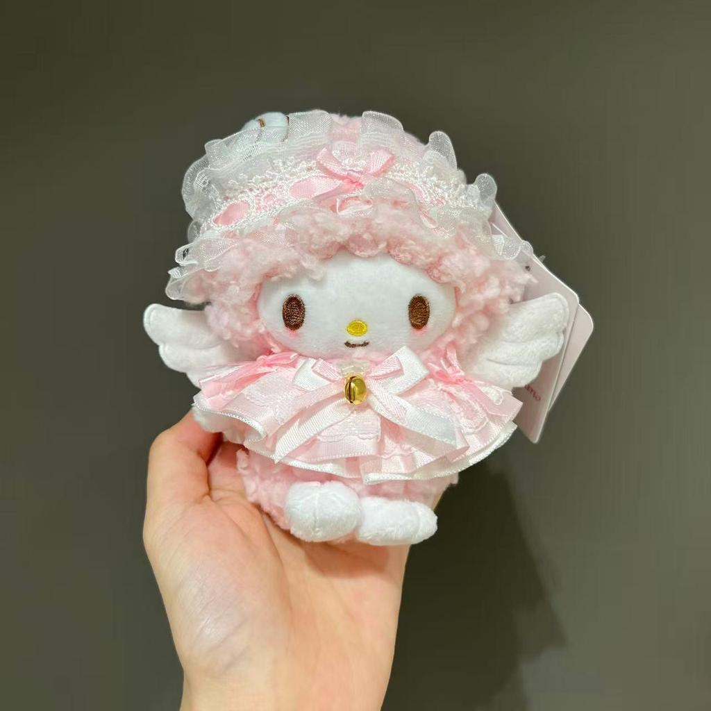 Sanrio My Melody Little Sheep Piano Plush Keychain Ornament Gift