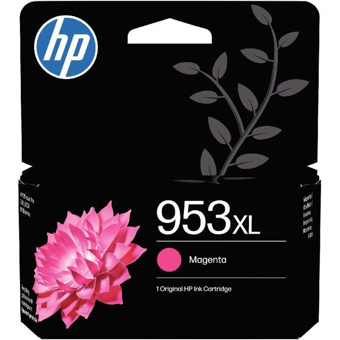 Cartouche d’encre - HP - 953XL - Magenta - Haute capacité 18,5 ml (jusqu’à 1450 pages) - Encre pigmentée
