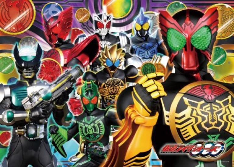 

Ensky Kamen Rider OOO 300 Large Birth of the Medal Pieces Warriors!! 300-L328