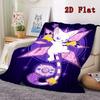 Gatomon 2D Flat Pattern Flannel Blanket High quality All Seasons Warmth and Comfort Perfect for Christmas Gifts.PMT0914139