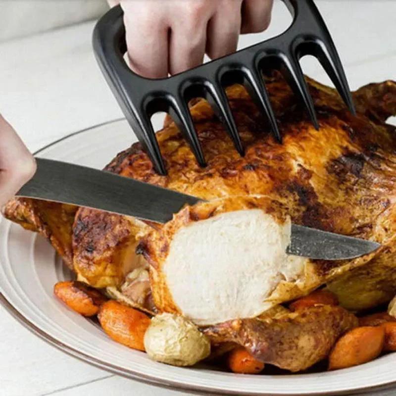 Bear Claws Barbecue Fork Pull Shred Pork Shredde Manual Meat Clamp Roasting Fork Kitchen Tool BBQ Cooking Tools