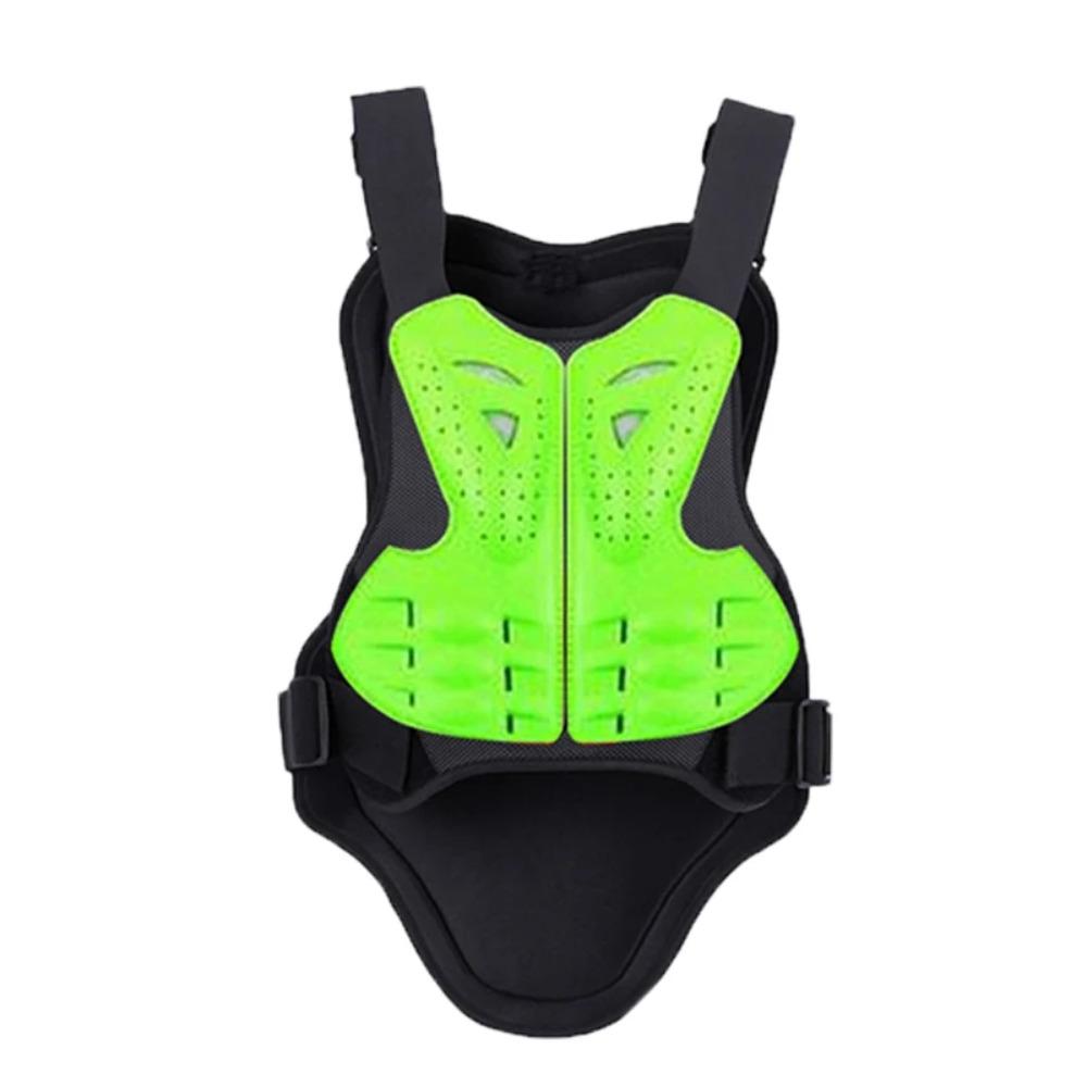 Adults Motorcycle Motocross Riding Armor PE Hard Shell Shock Resistant Chest Spine Protection Off Road Armor Vest