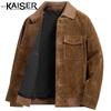 Kaiser Men's Autumn/Winter Genuine Lambskin Leather Jacket
