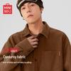 MINISO Men's Autumn Corduroy Long-Sleeved Shirt Jacket