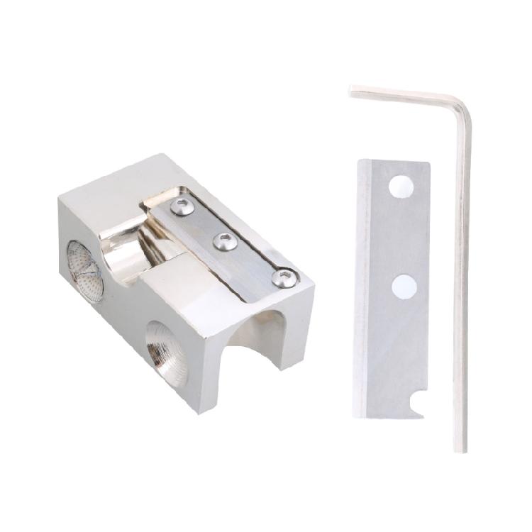 Pool Cue Tip Shaper Portable Aluminum Pool Cue Tip Shaper Pool Cue Tip Repair Tool Pool Cue Accessories