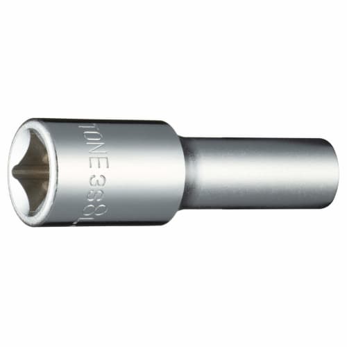 Tone HP3S-08L Deep Socket (Hexagonal), 9.5mm (3/8") Drive, 8mm Width