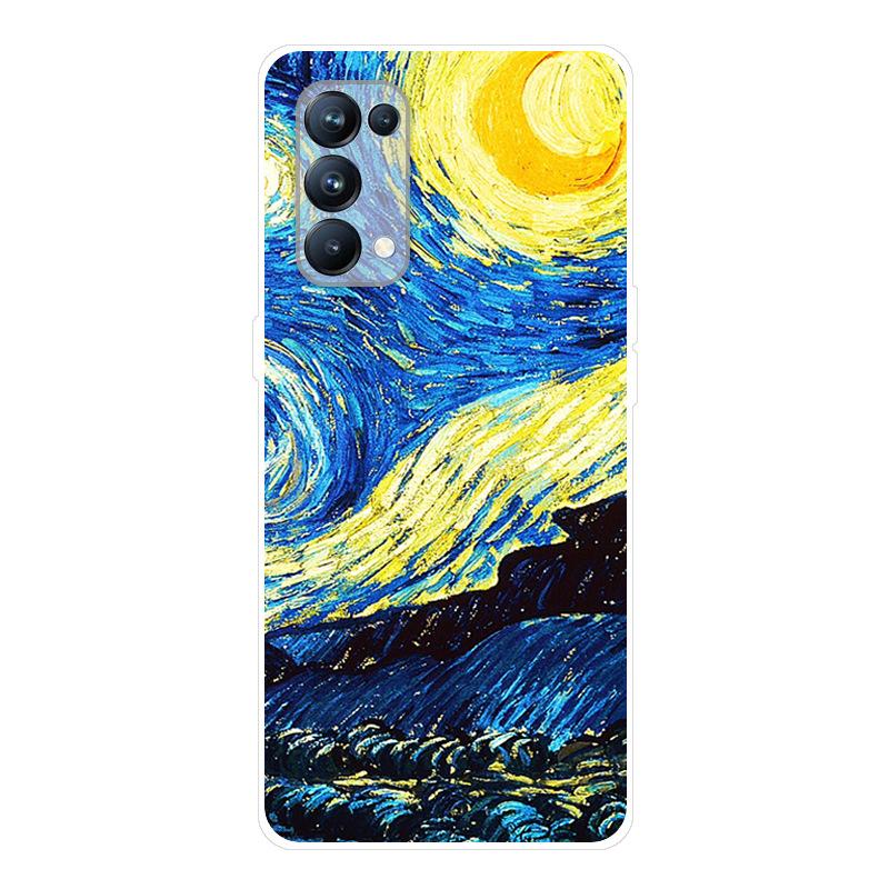 For OPPO Reno 5 Reno5 Pro 5G Case Soft Silicone Back Case Coque for OPPO Reno 5 Pro 5G Phone Cover Shockproof Fundas for Reno 5