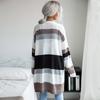 Women's Cardigan, Striped for Spring and Fall