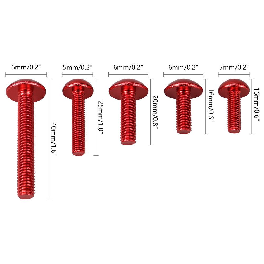 190PCS Motorcycle Windscreen Fairing Bolts Fastener Clip Screws Kit For SUZUKI GSXR 600 750 1000 K1 K2 K3 K4 K5 K6 K7 K8 K9 K10